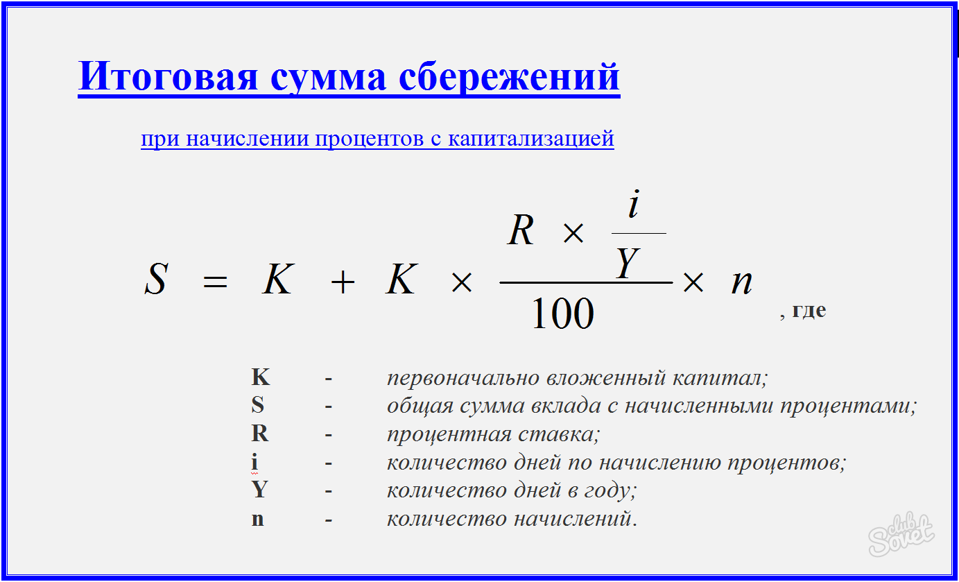 Общее количество дней. Как посчитать процент от суммы вклада. Как посчитать проценты по вкладу формула. Как рассчитать годовой процент по вкладу формула. Как посчитать проценты от суммы от вклада.