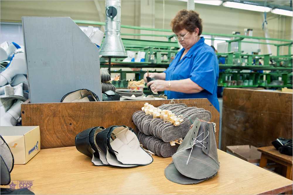 Производство обуви: технология, оборудование, материалы