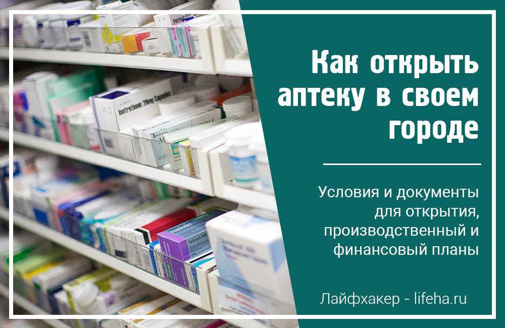 Бизнес план открытия аптеки