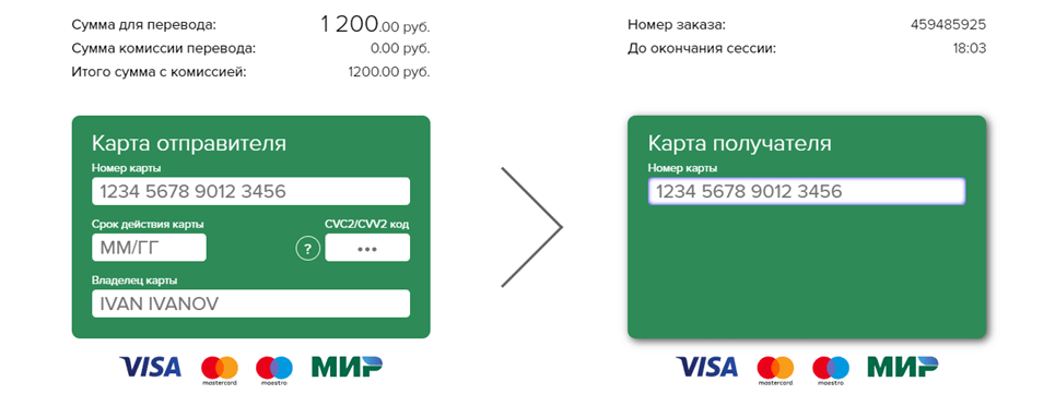 Номер карты мир