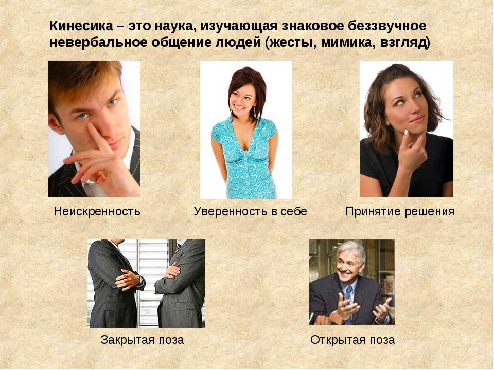 Использование невербальной коммуникации в деловом общении - поза