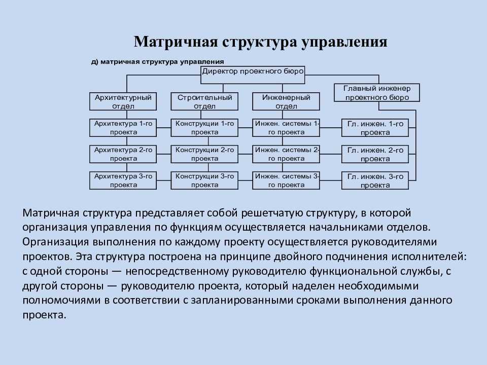 Функции исполнителя проекта