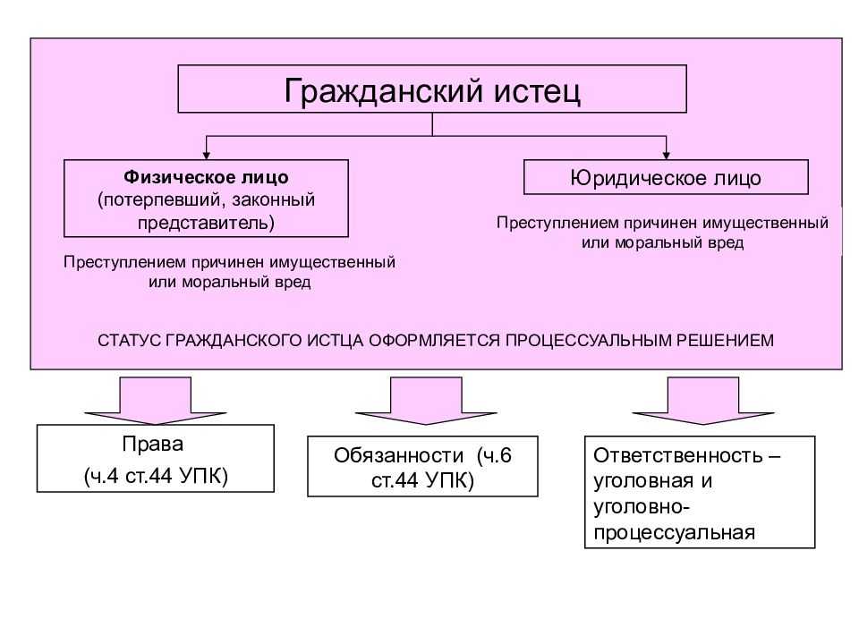 Гражданский и уголовный процесс презентация