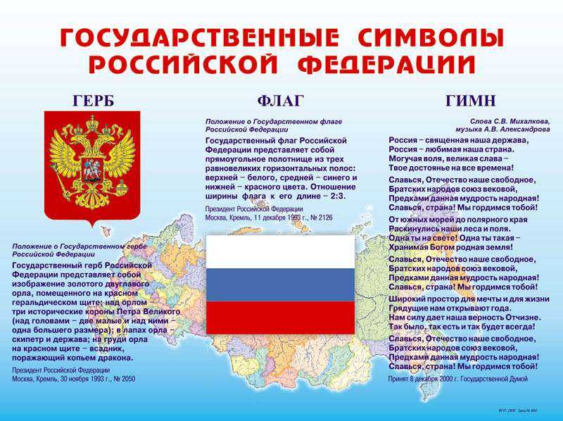 Государственные символы россии