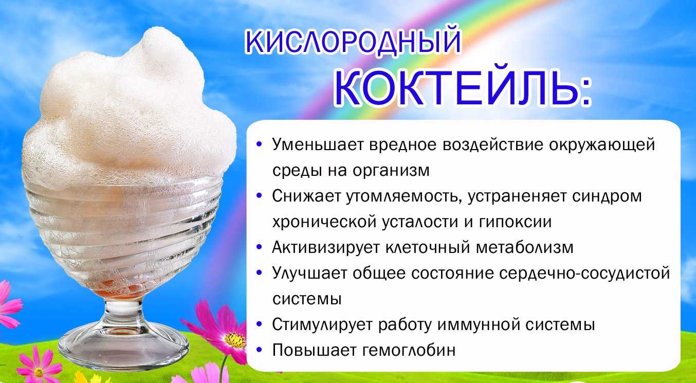 Кислородный коктейль как бизнес