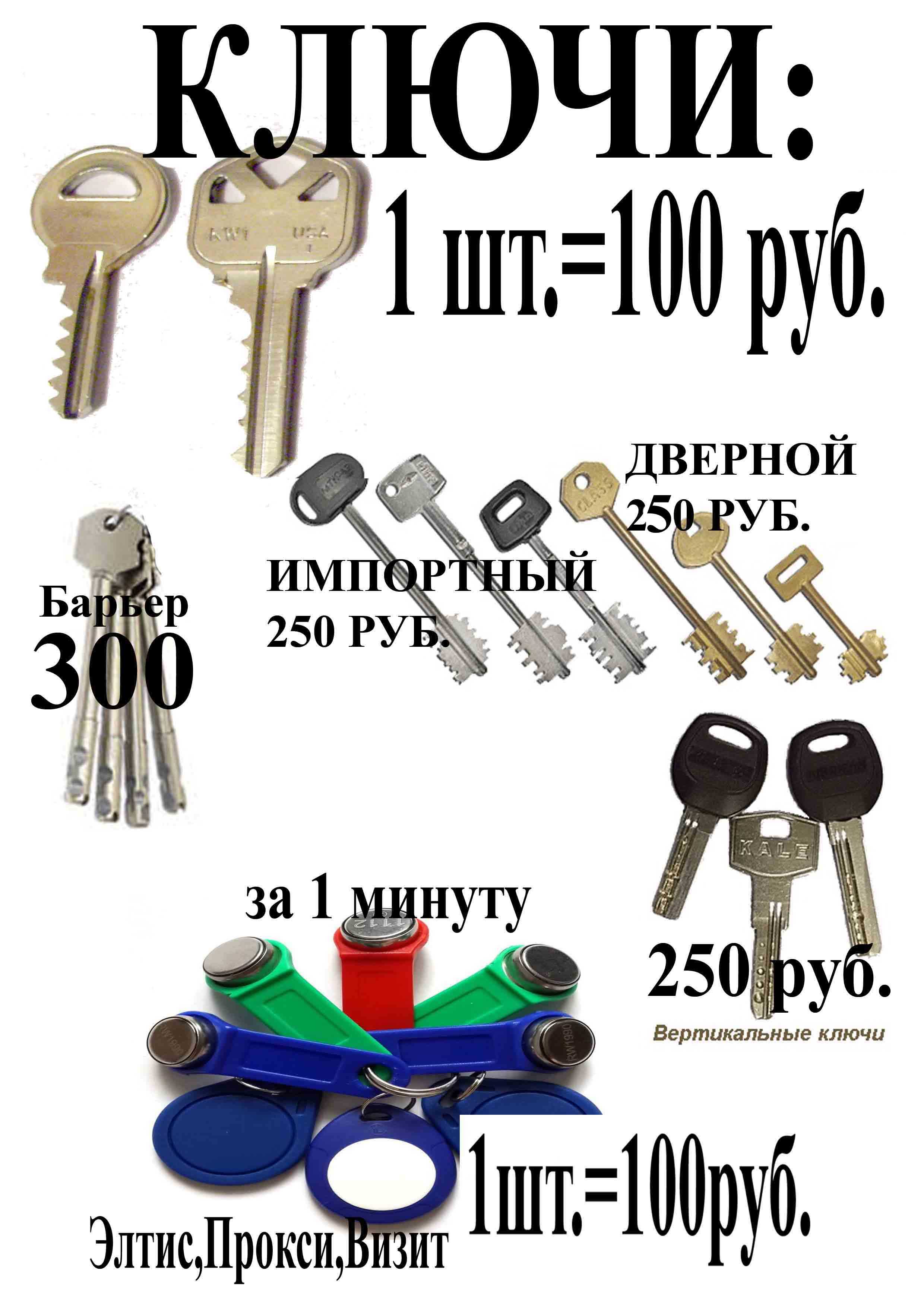 Рекламный ключ. Реклама ключей. Ремонт ключей. Реклама по изготовлению ключей. Копия ключей.