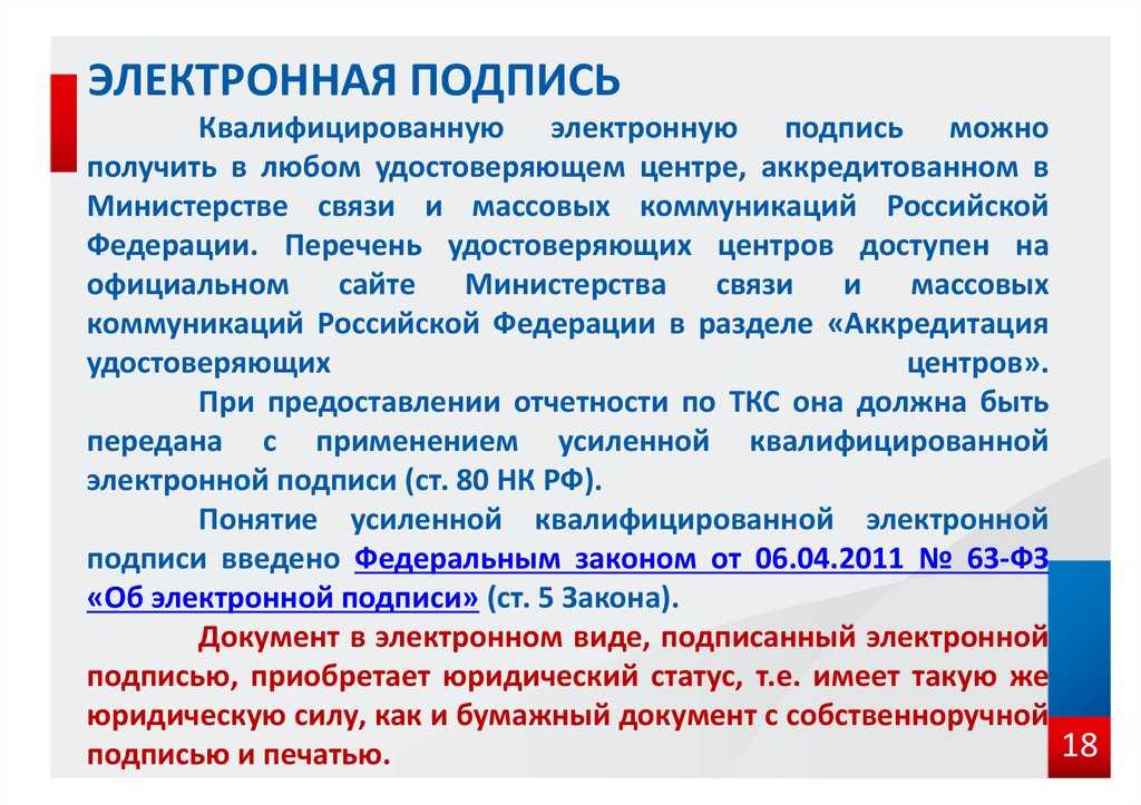 Сертификат электронной подписи