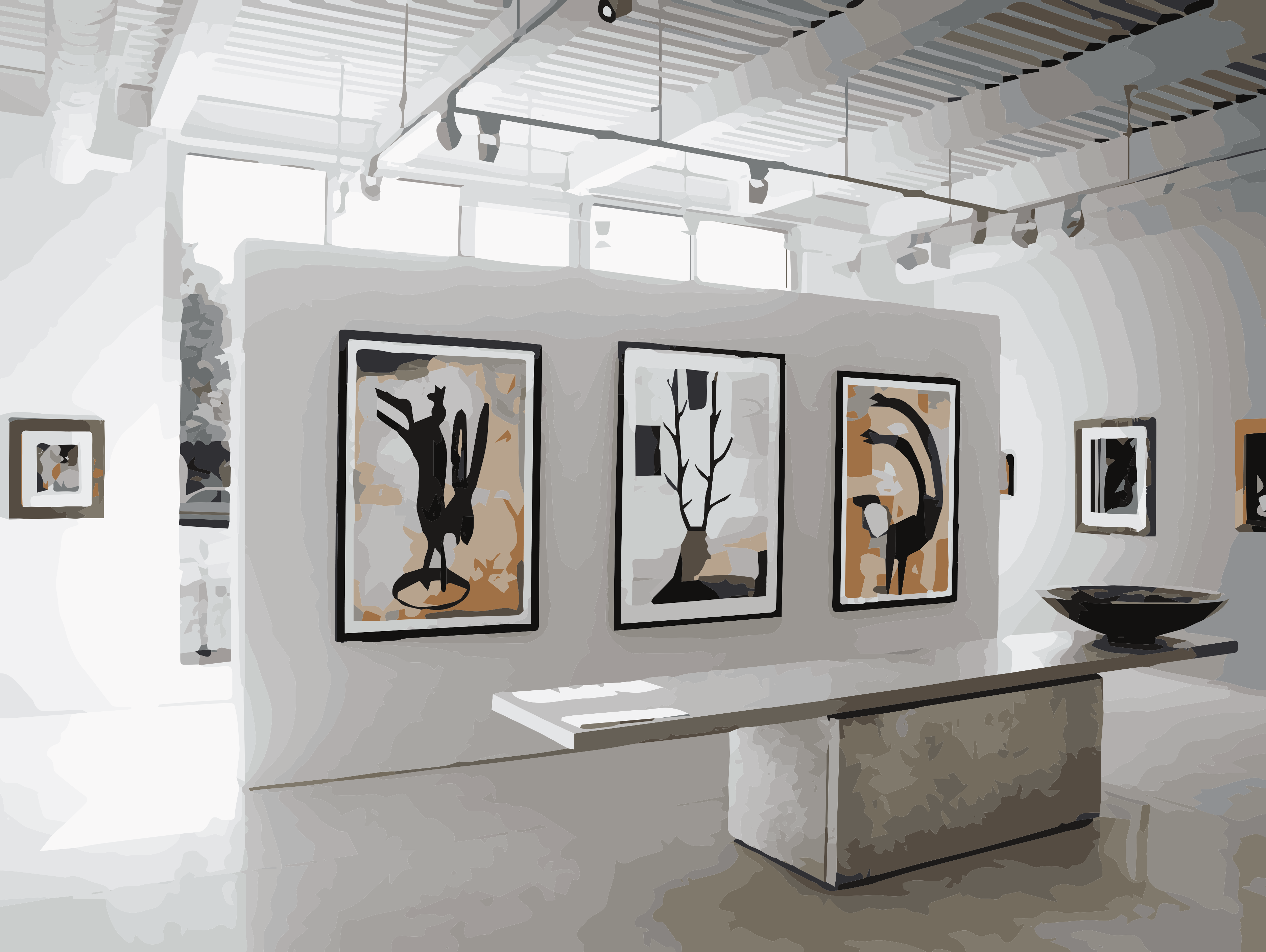 Художественная галерея Lazarev Gallery. Интерьер художественной галереи. Интерьер галереи современного искусства. Галерея современных картин.