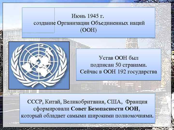 Картинка создание оон