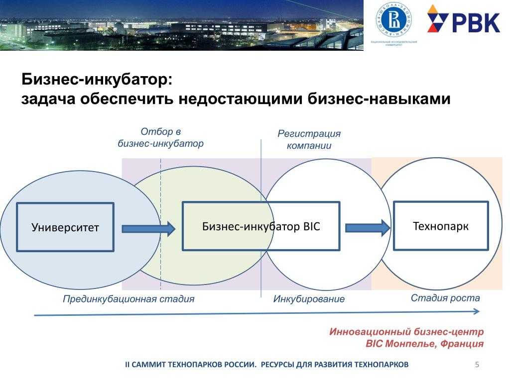 Бизнес проект бизнес инкубатор