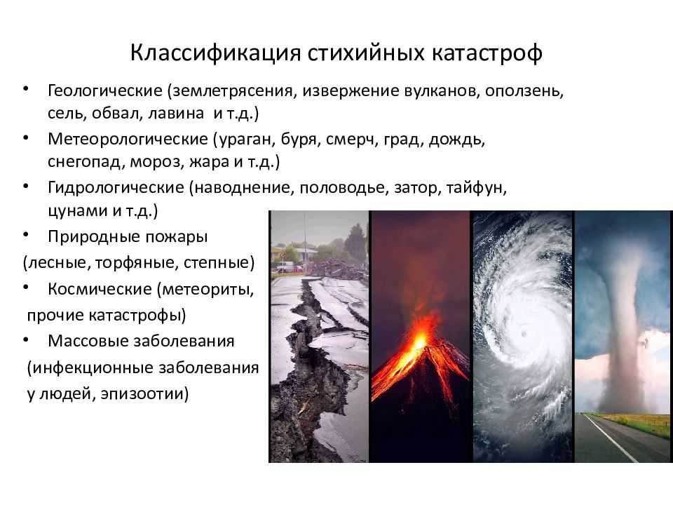Причины и последствия стихийных бедствий