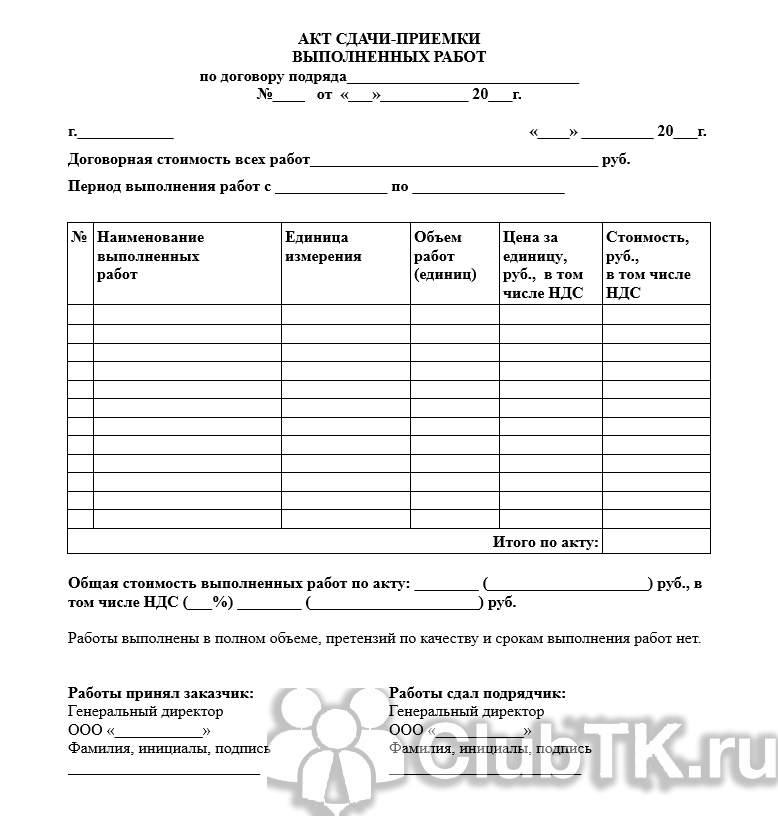 Акт принятия объекта ов под охрану образец заполнения