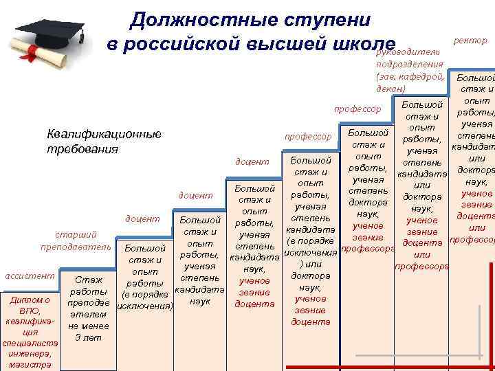 Ученые степени в россии по возрастанию: разбираемся в научной иерархии